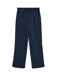 Vero Moda Spodnie materiałowe Hali 10339404 Granatowy Straight Fit. Niebieskie spodnie materiałowe damskie Vero Moda, m, bez wzorów, z materiału. Za 159.99 zł.