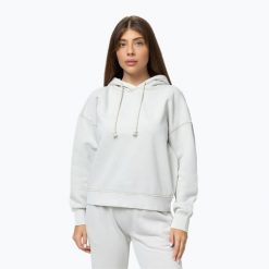 Bluza damska Pitbull Lovia Hooded. Białe bluzy damskie PITBULL, l, bez wzorów, z bawełny, bez kaptura. Za 189.99 zł.