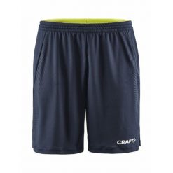 Szorty Craft Extend. Niebieskie krótkie spodenki sportowe męskie Craft, l, bez wzorów, z materiału, na fitness i siłownię. Za 204.00 zł.