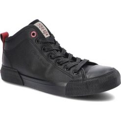 Czarne Trampki Cross Jeans Damskie Wygodne Obuwie. Czarne półbuty damskie Cross Jeans, na jesień, bez wzorów, z jeansu, bez obcasa, bez zapięcia. Za 99.00 zł.
