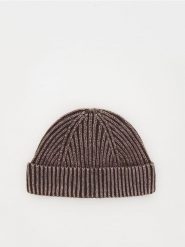 Czapka beanie - brązowy. Brązowe czapki i kapelusze damskie Reserved, bez wzorów. Za 59.99 zł.