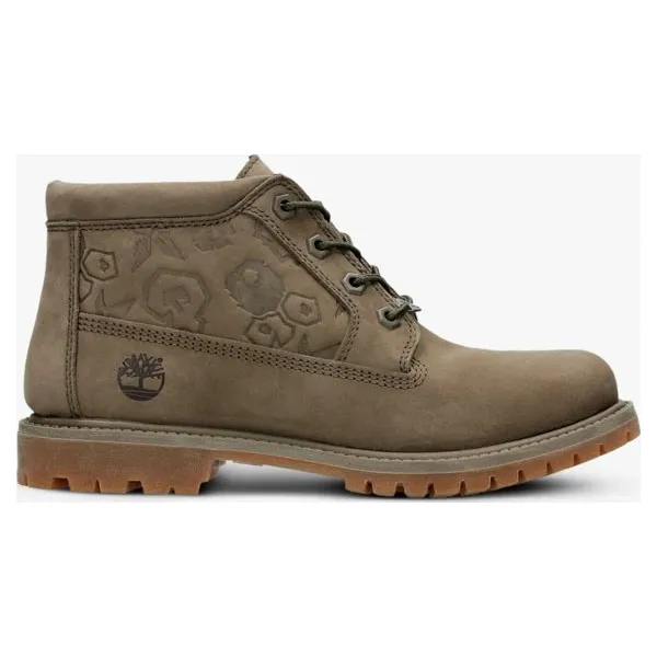 Timberland Nellie Chukka Double buty damskie, khaki, rozmiar 39,5. Brązowe trekkingi damskie Timberland, outdoorowe. W wyprzedaży za 359.99 zł.