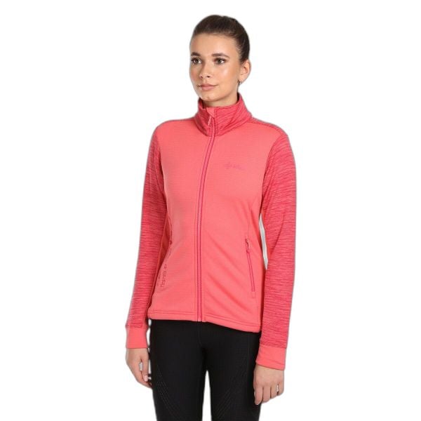 Bluza damska Kilpi Siren. Czerwone bluzy damskie Kilpi, bez wzorów, z dzianiny, bez kaptura. Za 215.49 zł.