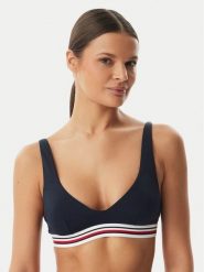 Tommy Hilfiger Góra od bikini UW0UW06351 Granatowy. Niebieskie bikini damskie Tommy Hilfiger, s, bez wzorów. Za 209.99 zł.