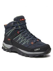CMP Trekkingi Rigel Mid Trekking Shoe Wp 3Q12947 Granatowy. Niebieskie trekkingi męskie CMP, trekkingowe. Za 339.99 zł.