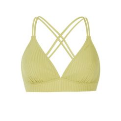 Damski top do kostiumu kąpielowego Protest MIXSupero 25. Zielone topy damskie Protest, m, bez wzorów, z elastanu, bez kołnierzyka, bez ramiączek. Za 248.50 zł.