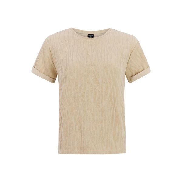 Koszulka damska Protest Duo. Brązowe t-shirty damskie Protest, l, bez wzorów, eleganckie, bez kołnierzyka. Za 219.00 zł.