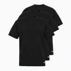 Koszulka męska PROSTO Basic 3Pack. Czarne koszulki sportowe męskie Prosto., m, bez wzorów, z bawełny, bez kołnierzyka, bez ramiączek. Za 179.99 zł.