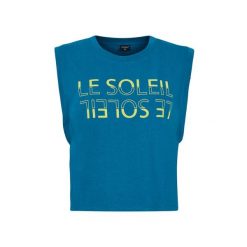 Koszulka damska Protest Lota. Niebieskie koszulki sportowe damskie Protest, s, bez wzorów, bez kołnierzyka, bez ramiączek. Za 185.00 zł.