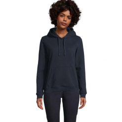 Bluza damska z kapturem Sol's Nicholas. Czarne bluzy damskie SOL'S, s, bez wzorów, z bawełny, z kapturem. Za 147.50 zł.
