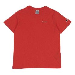 T-shirt Damski Logo. Brązowe koszulki sportowe damskie Champion, bez wzorów, bez kołnierzyka, bez ramiączek, trekkingowe. Za 130.99 zł.