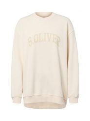 S.Oliver Bluza Kobiety beżowy, 40. Brązowe bluzy damskie S.Oliver, s, bez wzorów, bez kaptura. Za 269.95 zł.