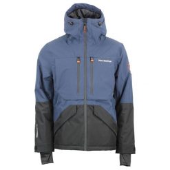 Wodoodporna kurtka Peak Mountain Cesna. Niebieskie kurtki męskie Peak Mountain, na zimę, m, bez wzorów, sportowe, bez kaptura. W wyprzedaży za 683.00 zł.
