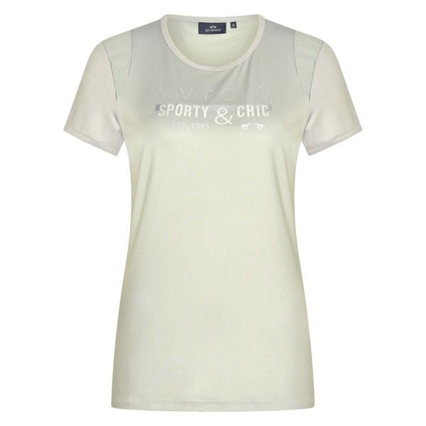 Damska koszulka do jazdy konnej HV Polo Ariel. Zielone koszule damskie HV POLO, bez wzorów, bez kołnierzyka, bez ramiączek, do jazdy konnej. Za 272.00 zł.