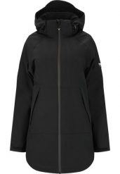 Parka dla kobiet Weather Report Brittan Pro 15000. Czarne parki damskie Weather Report, bez wzorów, z materiału, eleganckie, bez kaptura. Za 477.00 zł.