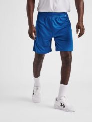 Spodenki piłkarskie męskie Hummel Core XK Poly Shorts. Niebieskie szorty męskie Hummel, m, bez wzorów, z poliamidu. Za 41.00 zł.