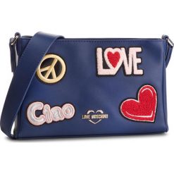 Torebka LOVE MOSCHINO - JC4086PP17LJ0750 Blu. Niebieskie listonoszki damskie Love Moschino, ze skóry ekologicznej. Za 799.00 zł.