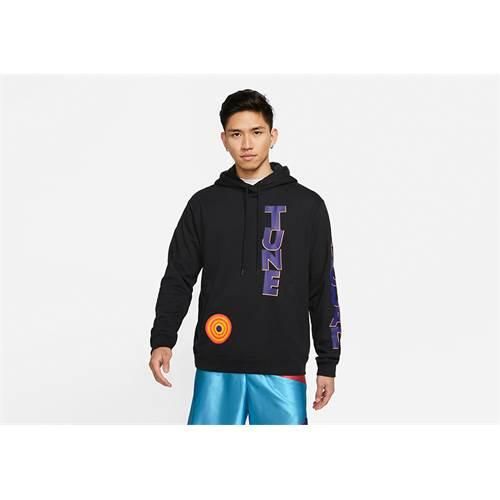 Bluza sportowa męska Nike Lebron X Space Jam A New Legacy. Czarne bluzy męskie Nike, m, bez wzorów, z bawełny, z kapturem. Za 479.00 zł.