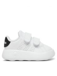 Adidas Sneakersy Advantage Shoes Kids ID5284 Biały. Białe buty sportowe dziewczęce Adidas, bez wzorów, ze skóry, bez zapięcia. Za 129.99 zł.
