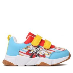 Sneakersy Mickey&Friends. Trampki i tenisówki chłopięce Mickey&Friends, bez wzorów, bez zapięcia. Za 119.99 zł.