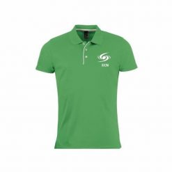 Damska koszulka polo Sol's Performer. Niebieskie koszulki sportowe damskie SOL'S, l, bez wzorów, z materiału, bez kołnierzyka, bez ramiączek. Za 84.35 zł.