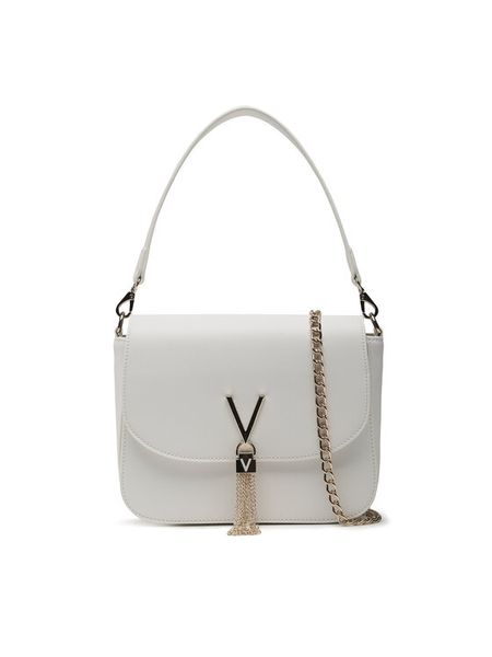 Valentino Torebka Divina Sa VBS1IJ04 Biały. Białe torebki do ręki damskie Valentino, bez wzorów, ze skóry, bez dodatków. Za 259.99 zł.