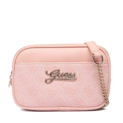 Torebka Guess. Czerwone torebki do ręki damskie Guess, z aplikacjami, bez dodatków. Za 289.99 zł.