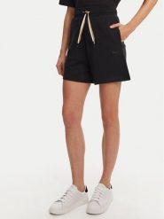 BOSS Szorty piżamowe Cp Stripe_Shorts 50539981 Czarny Relaxed Fit. Czarne piżamy damskie Boss, s, bez wzorów, z bawełny, bez ramiączek. Za 159.99 zł.