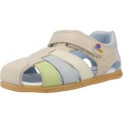 Sandały PABLOSKY 052230P Niebieski. Niebieskie sandały męskie Pablosky, z materiału, bez zapięcia. Za 210.99 zł.