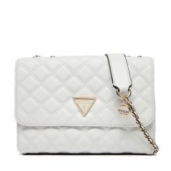 Torebka Guess. Białe torebki do ręki damskie Guess, z aplikacjami, bez dodatków. Za 309.99 zł.