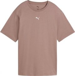 Puma Koszulka damska Puma ESS Relaxed Tee brudny róż 684971 85 L. Czerwone t-shirty damskie Puma, l, bez wzorów, bez kołnierzyka. Za 101.40 zł.