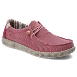 Różowe Półbuty Pitas Modne Obuwie Męskie. Czerwone półbuty na co dzień męskie Pitas, ze skóry, eleganckie, bez zapięcia. Za 249.00 zł.