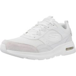 Buty Kobieta Skechers Skech-Air Court biały. Białe obuwie sportowe damskie Skechers, bez wzorów, trekkingowe, Skechers Sport. Za 361.50 zł.