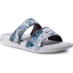 Klapki NIKE - Benassi Duo Ultra Slide 819717 002 Black/White. Niebieskie klapki damskie Nike, z materiału. W wyprzedaży za 159.00 zł.