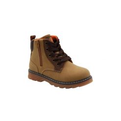Trapery chłopięce LUMBERJACK LILO. Brązowe buty zimowe chłopięce Lumberjack, bez wzorów, bez zapięcia. Za 149.99 zł.
