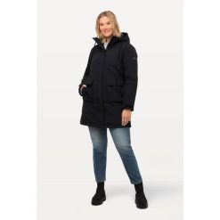 Damskie Kurtka funkcyjna HYPRAR wodoodporna stójka. Czarne kurtki sportowe damskie Ulla Popken, plus size, bez wzorów, z materiału, bez kaptura, trekkingowe. Za 1,092.99 zł.