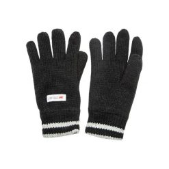 Rękawice narciarskie dziane Whistler Hancok. Czarne rękawiczki męskie Whistler, bez wzorów. W wyprzedaży za 54.50 zł.