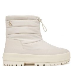 Śniegowce Calvin Klein. Białe śniegowce i trapery damskie Calvin Klein. Za 489.99 zł.