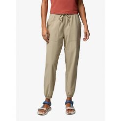 Spodnie damskie Columbia Pinetown Canyon Jogger. Brązowe spodnie sportowe damskie Columbia, bez wzorów, trekkingowe. Za 330.69 zł.