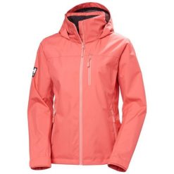 Bluza damska z kapturem Helly Hansen Crew 2.0. Czerwone bluzy sportowe damskie Helly Hansen, bez wzorów, z kapturem. Za 687.50 zł.