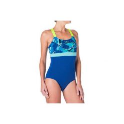 Strój jednoczęściowy do aquafitness Anna damski. Czarne kostiumy jednoczęściowe damskie NABAIJI, bez wzorów, z elastanu. W wyprzedaży za 59.99 zł.
