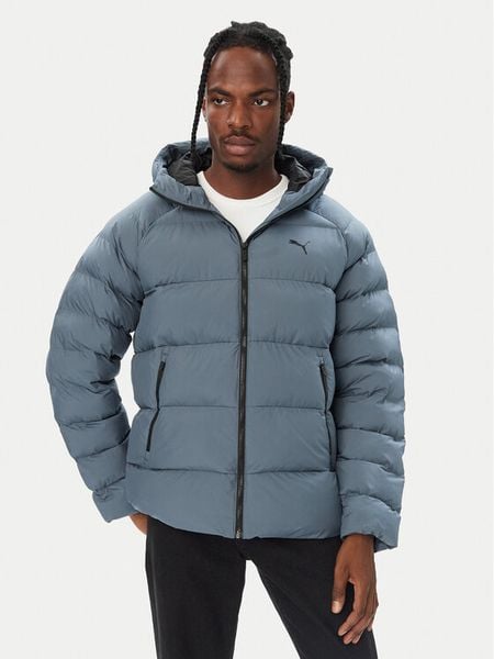 Puma Kurtka zimowa Mono 688367 Niebieski Regular Fit. Niebieskie kurtki męskie Puma, na zimę, m, bez wzorów, z syntetyku, bez kaptura. Za 649.99 zł.