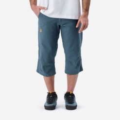 Rybaczki wspinaczkowe męskie Simond Vertika. Niebieskie krótkie spodenki sportowe męskie SIMOND, m, bez wzorów, z bawełny, trekkingowe. Za 129.99 zł.