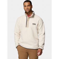 Sweter męski Columbia Helvetia II. Brązowe swetry przez głowę męskie Columbia, m, bez wzorów, bez kołnierzyka. Za 309.00 zł.