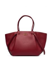 Guess Torebka Allegra HWBG22 37230 Czerwony. Czerwone torebki do ręki damskie Guess, z aplikacjami, ze skóry, bez dodatków. Za 674.99 zł.