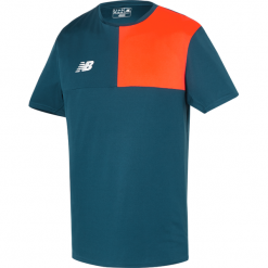 Koszulka New Balance MT710002TNO. Szare koszulki sportowe męskie New Balance, z jersey. W wyprzedaży za 69.99 zł.
