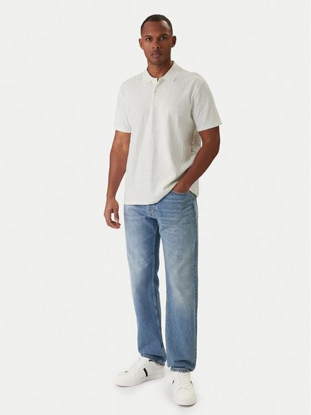 Guess Polo M6RP25 KCFE2 Écru Regular Fit. Koszulki polo męskie Guess, m, z aplikacjami, z syntetyku, bez ramiączek. Za 349.99 zł.