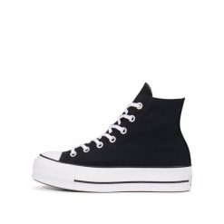 Buty Converse Chuck Taylor All Star Lift High Czarny. Czarne obuwie sportowe damskie Converse, bez wzorów. Za 279.00 zł.