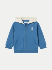 Mayoral Bluza 2473 Niebieski Regular Fit. Niebieskie bluzy dla chłopców Mayoral, bez wzorów, z bawełny, bez ramiączek, bez kaptura. Za 79.99 zł.
