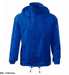 Kurtka męska MALFINI - ADLER - Wiatrówka unisex, 100% poliester, chabrowy XL. Niebieskie kurtki męskie Malfini, m, bez wzorów, z poliesteru, bez kaptura. Za 47.46 zł.